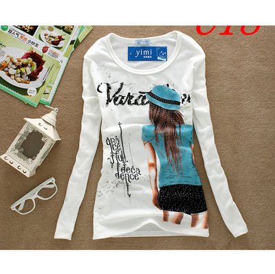 時尚女孩鑲鉆印花服裝批發與定制 東陽市白云創輝印花廠解析